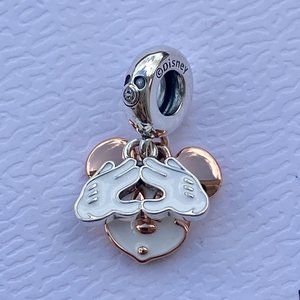 PANDORA Disney Mickey Mouse Double Dangle Charm